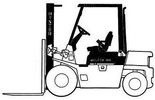 Thumbnail Hyster Diesel/LPG Forklift Truck A177 Series: H2.00XL (H40XL), H2.50XL (H50XL), H3.00 (H60XL) Spare Parts List