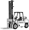 Thumbnail Hyster Forklift Truck F005 Series: H3.50XL (H70XL), H4.00XL (H80XL), H4.00XLS-6 (H90XLS), H4.50XL (H100XL), H5.00XL (H110XL) Spare Parts List
