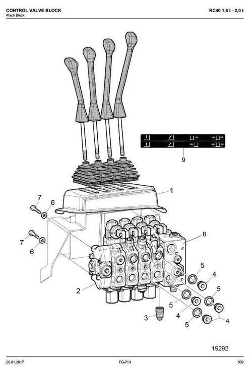 Product picture Still Diesel and LPG Forklift Truck RC40-16, RC40-18, RC40-20: 4041, 4042, 4043, 4044, 4045, 4046 Parts Manual