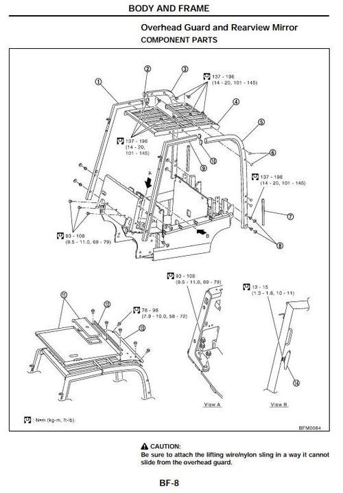 Product picture Nissan Electric Lift Truck Type 1Q2: 1Q2L20, 1Q2L25, G1Q2L25, G1Q2L30, G1Q2L30H Workshop Service Manual