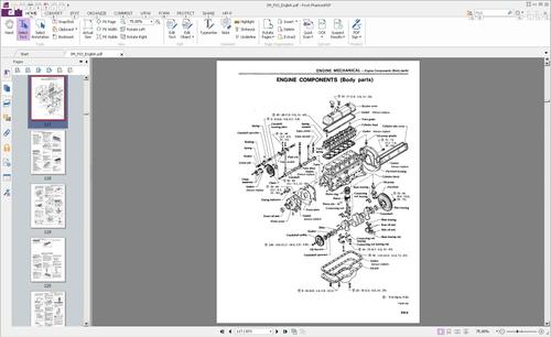 Product picture Nissan Truck F03 Series: CHF3A30, CHF3A33, CHF3A35,  F03A33, F03A35 Workshop Service Manual