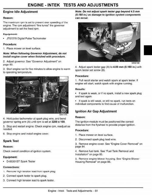 Product picture John Deere Walk-Behind Rotary Mower JS20, JS30, JS40 Workshop Service Manual (tm1335)