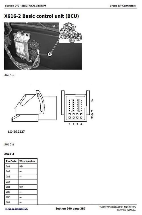Product picture Deere 1654, 1854, 2054, 2104, 6165J, 6185J, 6205J, 6210J China Tractors Diagnostic Manual (TM802219)