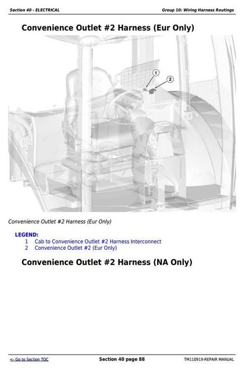Product picture Deer 9460RT, 9510RT, and 9560RT (9RT Series) Tractors Repair Manual (TM110919)