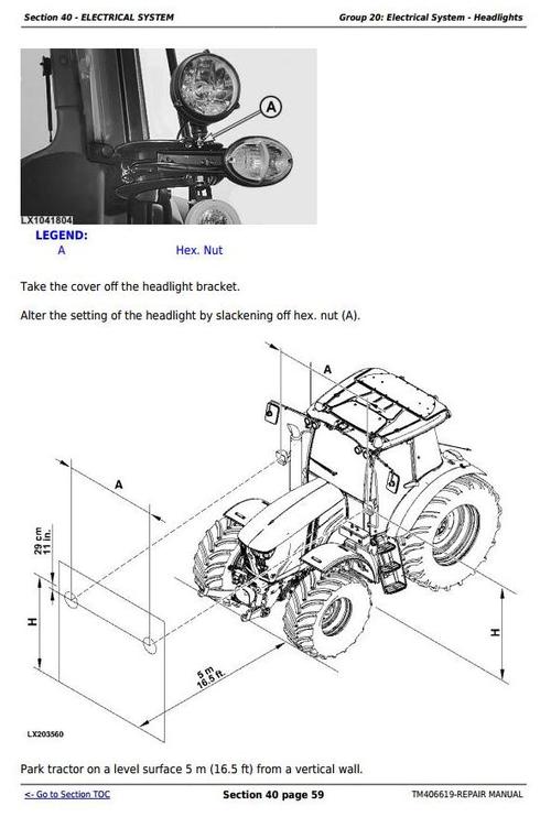 Product picture Deer Tractors 6090MC, 6100MC, 6110MC, 6090RC, 6100RC, 6110RC Service Repair Technical Manual (TM406619)