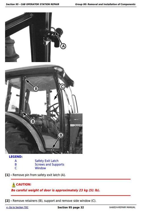 Product picture Deer Tractors 6403 and 6603 2WD or MFWD (North American) Service Repair Technical Manual (tm6024)