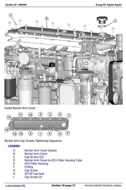 Product picture Deer 7200R, 7215R, 7230R, 7260R, 7280R Tractors Service Repair Manual (TM110119)
