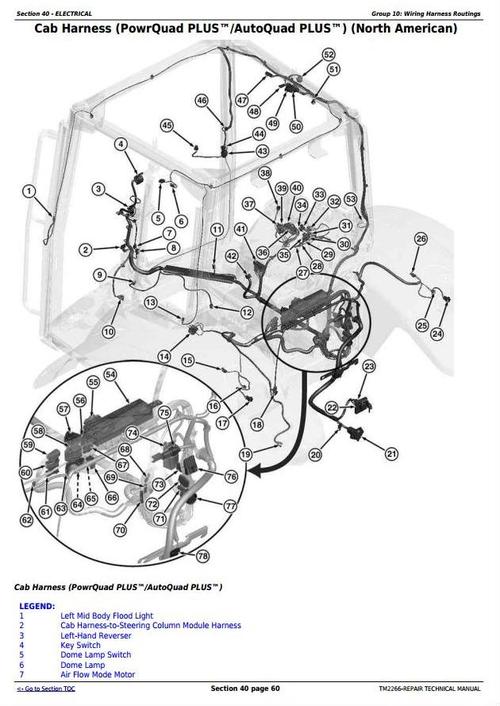 Product picture Deer 7630, 7730, 7830, 7930 and 2204 2WD or MFWD Tractors Service Repair Manual (TM2266)