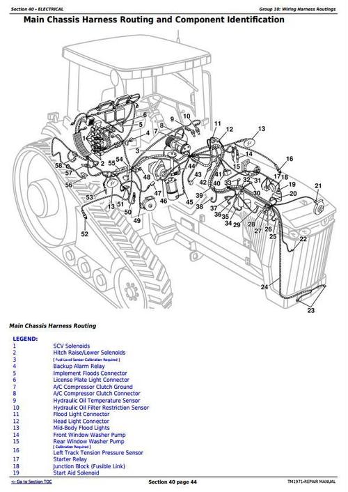 Product picture Deer 8120T, 8220T, 8320T, 8420T & 8520T Tracks Tractors Service Repair Manual (TM1971)