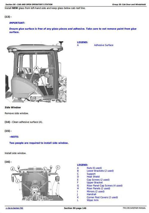 Product picture Deer 9370R, 9420R, 9470R, 9520R, 9570R, 9620R, 9470RX, 9520RX, 9570RX, 9620RX Tractors Repair (TM119519)