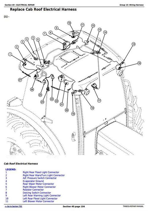 Product picture Deer Tractors 5425, 5425HC, 5425N, 5625, 5625HC, 5725, 5725N Service Repair Technical Manual (TM6032)