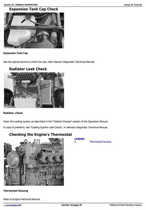 Product picture Deer 6105J, 6140J, 6140JH, 6155J, 6155JH Mexican Edition Tractors Repair Manual (TM609319)