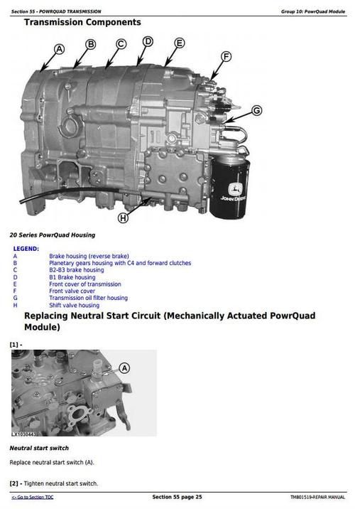 Product picture Deer 6145J, 6165J, 6180J & 6205J (Worldwide Edition) Tractors Service Repair Manual (TM801519)
