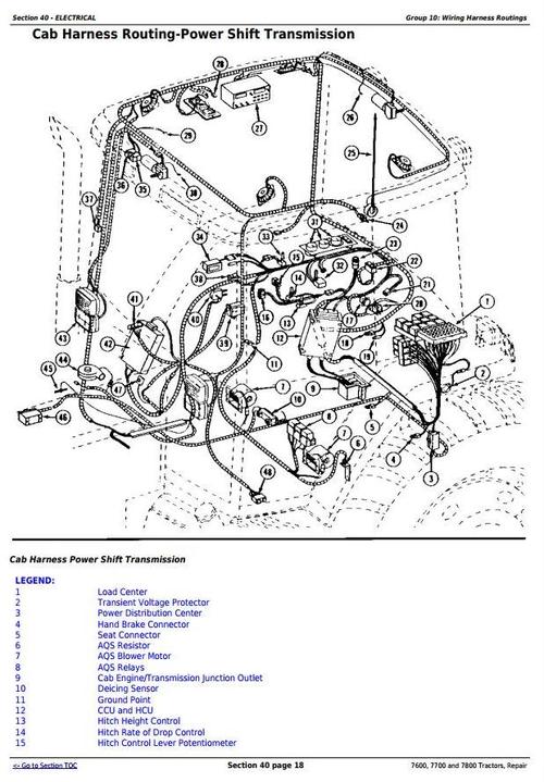 Product picture Deer 7600, 7700 and 7800 , 2WD or MFWD Tractors Service Repair Manual (tm1500)