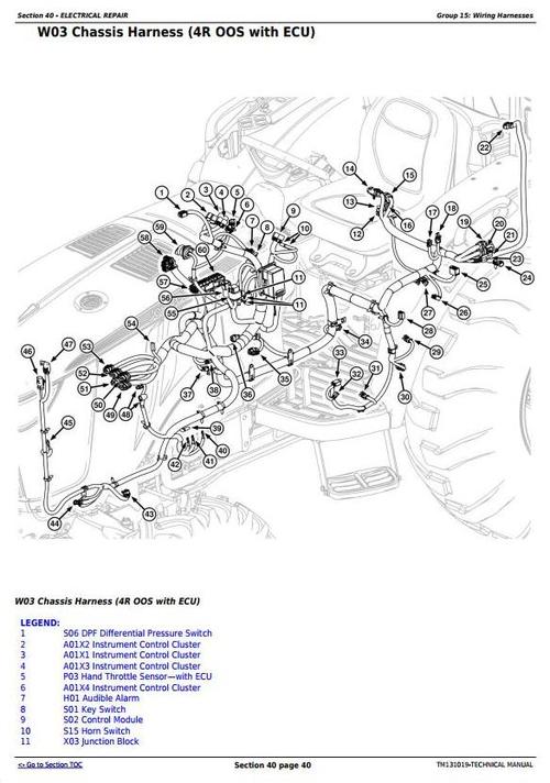 Product picture Deer 4044M (R) , 4049M (R) , 4052M (R) , 4066M (R) Tractors Diagnostic and Repair Manual (TM131019)