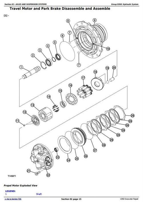 Product picture Deer 135D RTS Excavator Service Repair Technical Manual (TM10743)
