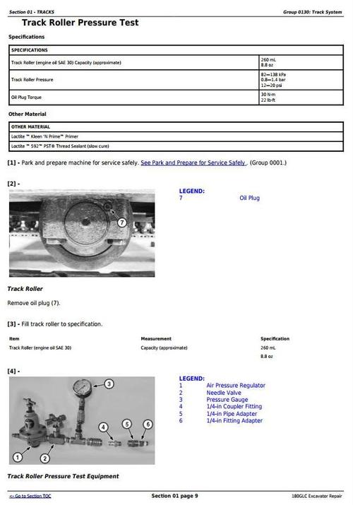 Product picture Deer 180GLC (PIN: 1FF180GX__F020331-) Excavator Service Repair Manual (TM13350X19)