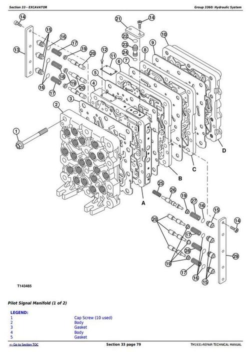 Product picture Deer 200CLC, 230CLC and 270CLC Excavator Service Repair Technical Manual (TM1931)