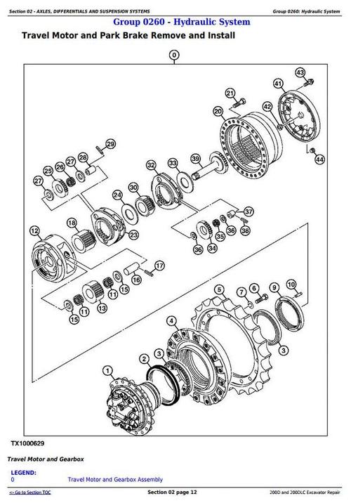 Product picture Deer 200D and 200DLC Excavator Service Repair Technical Manual (TM10079)