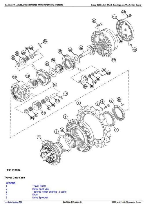 Product picture Deer 210G, 210GLC (PIN: 1FF210GX__E520001-) iT4/S3B Excavator Service Repair Manual (TM12333)
