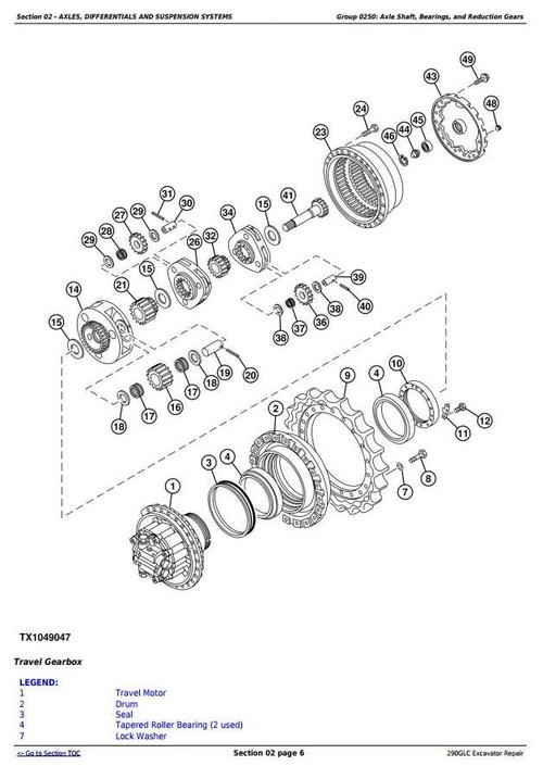 Product picture Deer 290GLC Excavator Service Repair Technical Manual (TM12178)