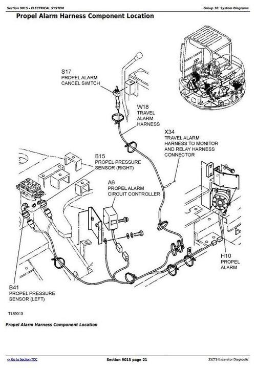 Product picture Deer 35ZTS Compact Excavator Diagnostic, Operation and Test Manual (TM1840)