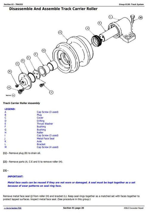 Product picture Deer 450LC Excavator Service Repair Technical Manual (tm1672)