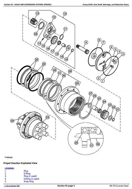 Product picture Deer 50Czts Compact Excavator Service Repair Technical Manual (TM2057)