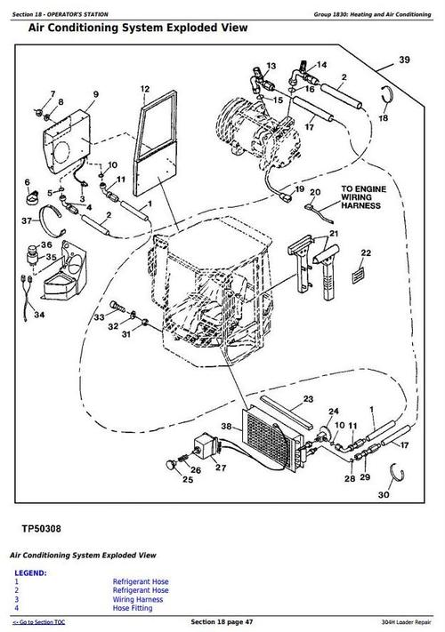 Product picture Deer 304H 4WD Loader Service Repair Technical Manual (tm1864)