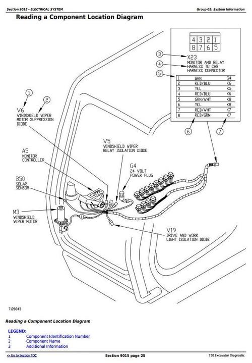 Product picture Deer 750 Excavator Diagnostic, Operation and Test Service Manual (tm1809)