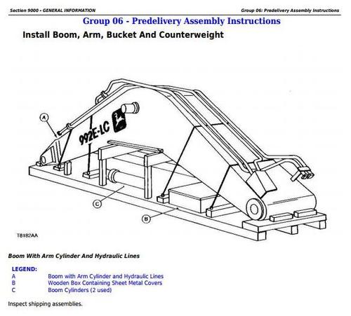 Product picture Deer 992ELC Excavator Diagnostic, Operation and Test Service Manual (tm1559)