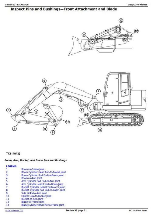 Product picture Deer 85G (FT4) Excavator Service Repair Technical Manual (TM12870)