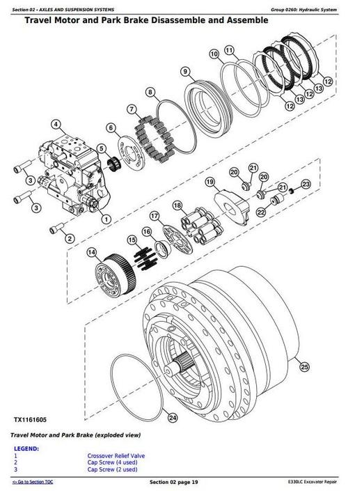 Product picture Deer E330LC Excavator Service Repair Technical Manual (TM13111X19)