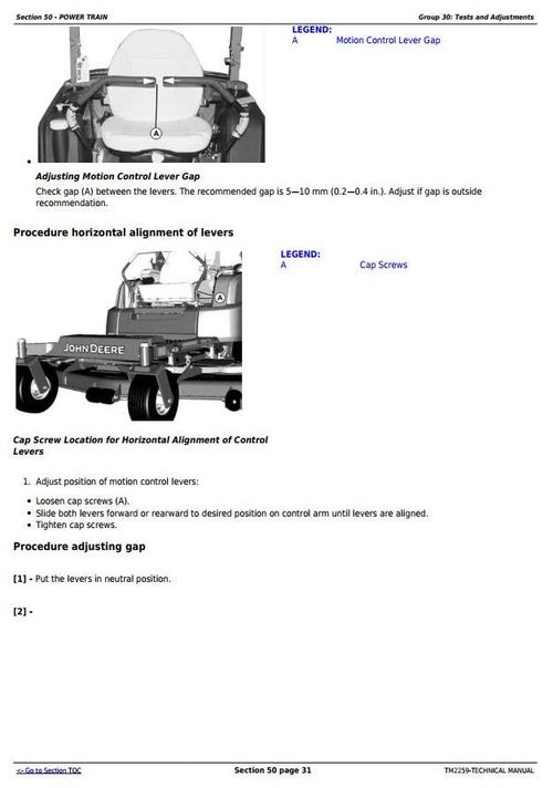 Product picture Deer 997 Mid-Mount ZTRAK Commercial Mower Diagnostic and Repair Technical Manual (TM2259)
