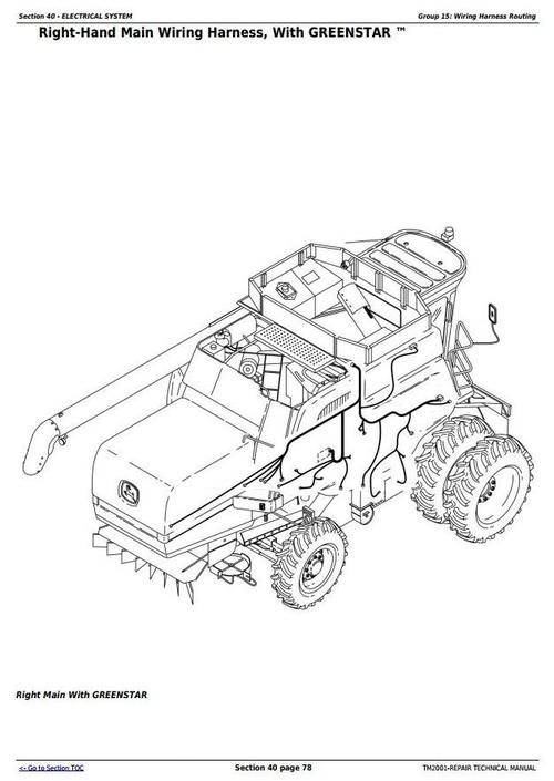Product picture Deer 9450 (695101-) , 9550 (695201-) , 9650 (695301-) Combines Service Repair Manual (TM2001)