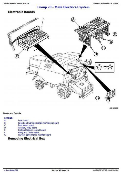 Product picture Deer 1450, 1550, 1450CWS, 1550CWS, 1450WTS, 1550WTS Combines Repair Service Manual (tm4714)
