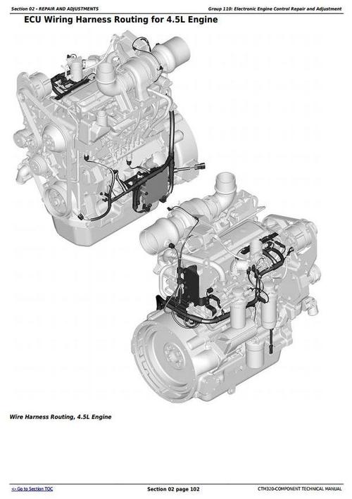 Product picture PowerTech 4045, 6068 Engine, Level 14 Fuel System with Denso Common Rail ,Level 14 ECU Technical Service Manual (CTM320)