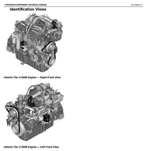Product picture PowerTech 6090 Diesel Engine (Interim Tier 4) Level 21 ECU Technical Service Manual (CTM104819)