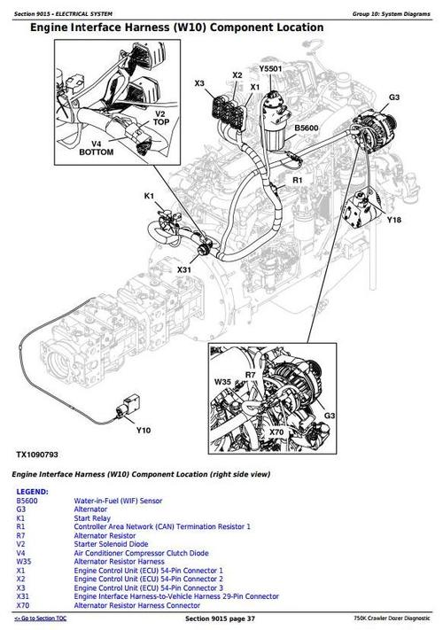 Product picture Deer 750K Crawler Dozer Diagnostic, Operation and Test Service Manual (TM12266)