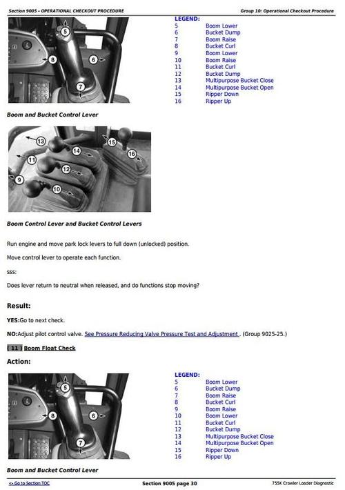 Product picture Deer 755K Crawler Loader Diagnostic, Operation and Test Service Manual (TM12049)