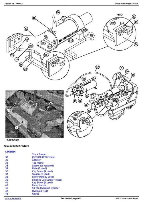 Product picture Deer 755D Crawler Loader Service Repair Technical Manual (tm2367)