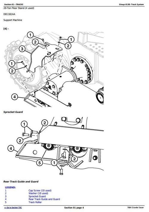 Product picture Deer 700K Crawler Dozer (S.N. 217278-275435) Service Repair Technical Manual (TM12295)