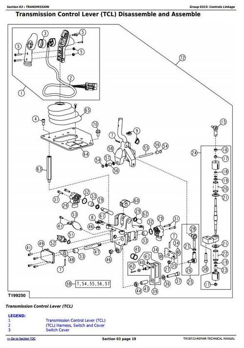 Product picture Deer 450J, 550J, 650J (S.N.from 159987) Crawler Dozer Service Repair Technical Manual (TM10722)