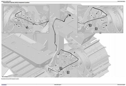 Product picture Deer 1050K Crawler Dozer Diagnostic, Operation and Test Service Manual (TM13601X19)