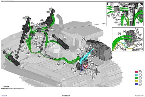 Product picture Deer 1050K Crawler Dozer (PIN: 1T01050K**F268234-) Diagnostic, Op & Test Manual (TM13096X19)